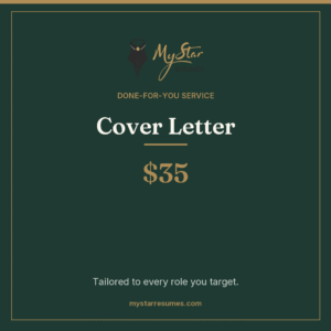 Cover Letter Writing Service